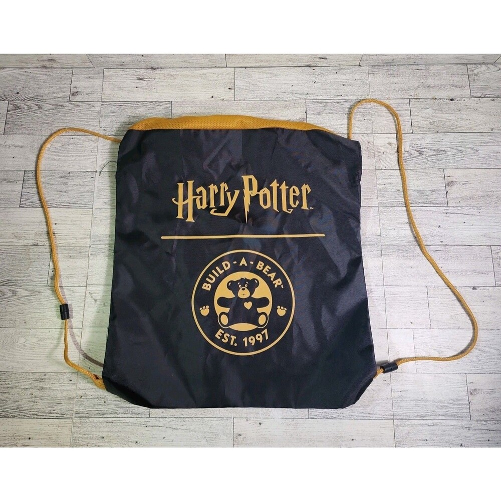 Drawstring Build A Bear Bag Wizarding World of Harry Potter Universal 17x13"